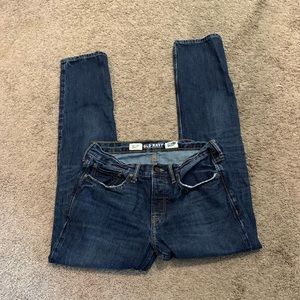 Men’s Old Navy Button Fly Slim Jeans 32 x 32
